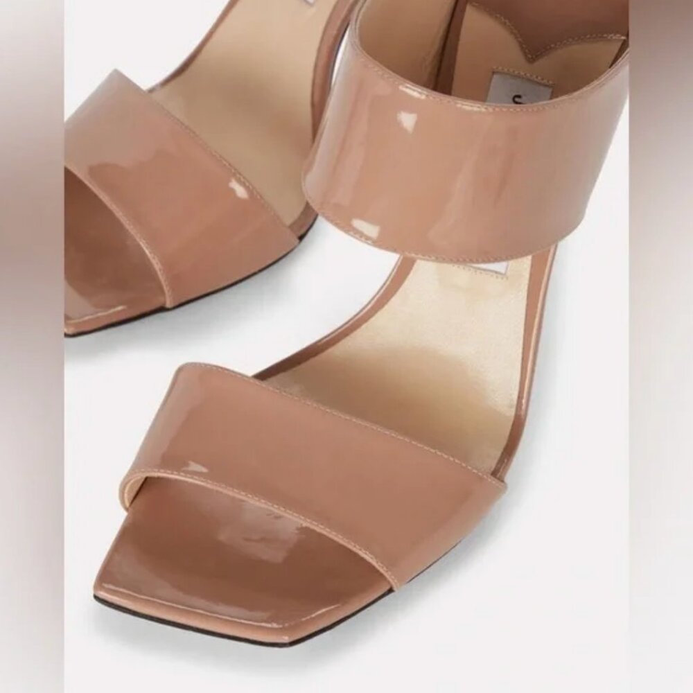 New in Box Jimmy Choo Hira 100 heels in Ballet Pink - Picture 4 of 6